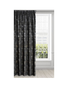 ZASŁONA VILMA CZARNA